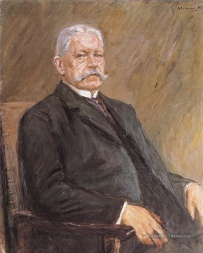  impressionnisme - Bildnis des Reichsprasidenten Paul von Hindenburg Max Liebermann impressionnisme allemand